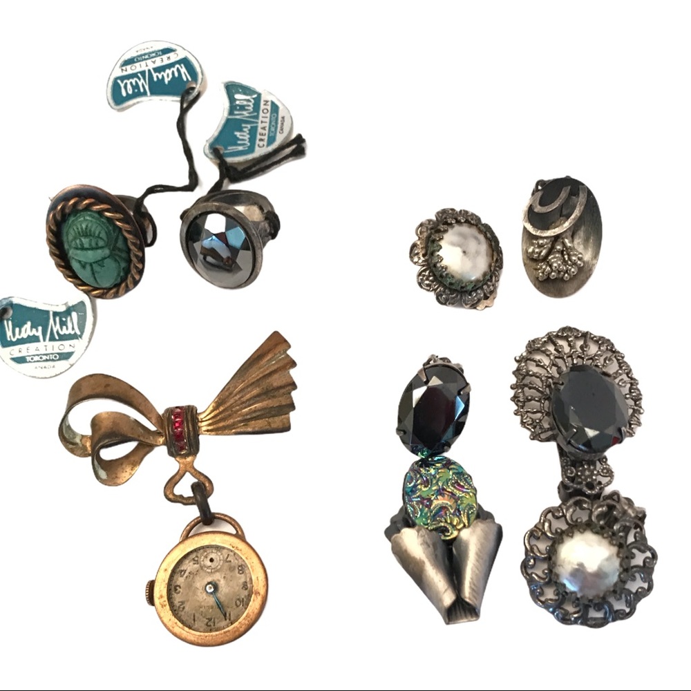 Vintage Hedy Mill Jewelry ring pendant Toronto
